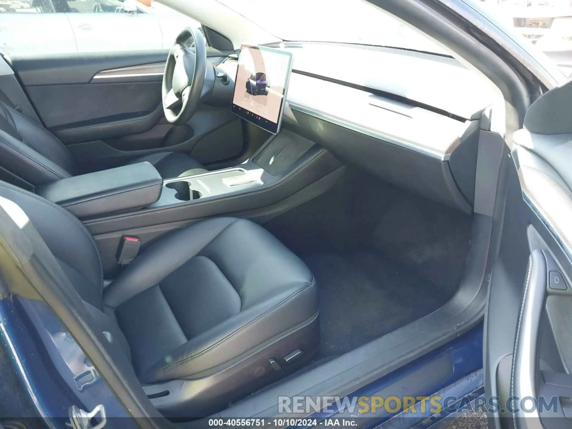 5 Фотография поврежденного автомобиля 5YJ3E1EA9NF185227 TESLA MODEL 3 2022