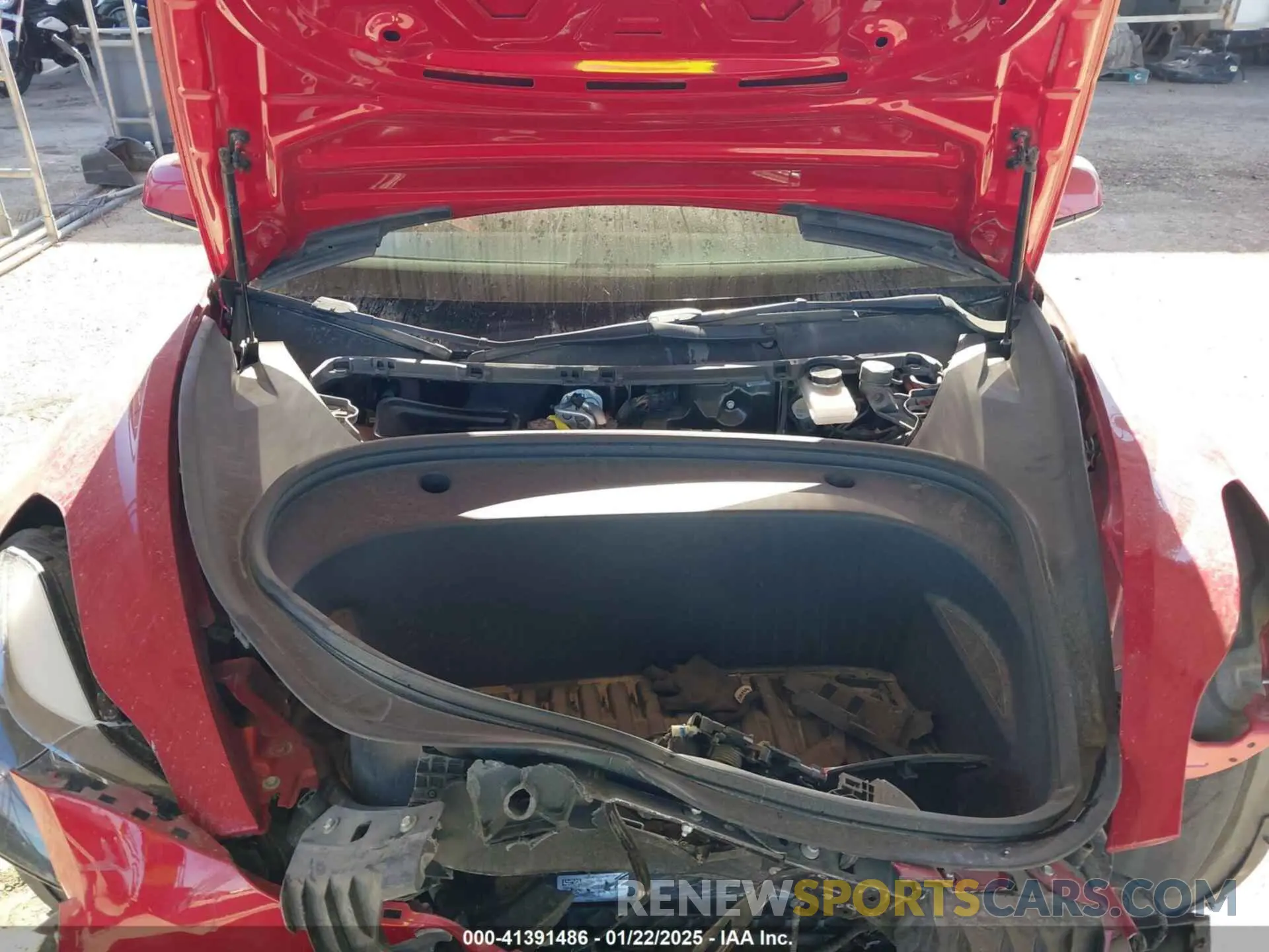 10 Photograph of a damaged car 5YJ3E1EA9NF186202 TESLA MODEL 3 2022