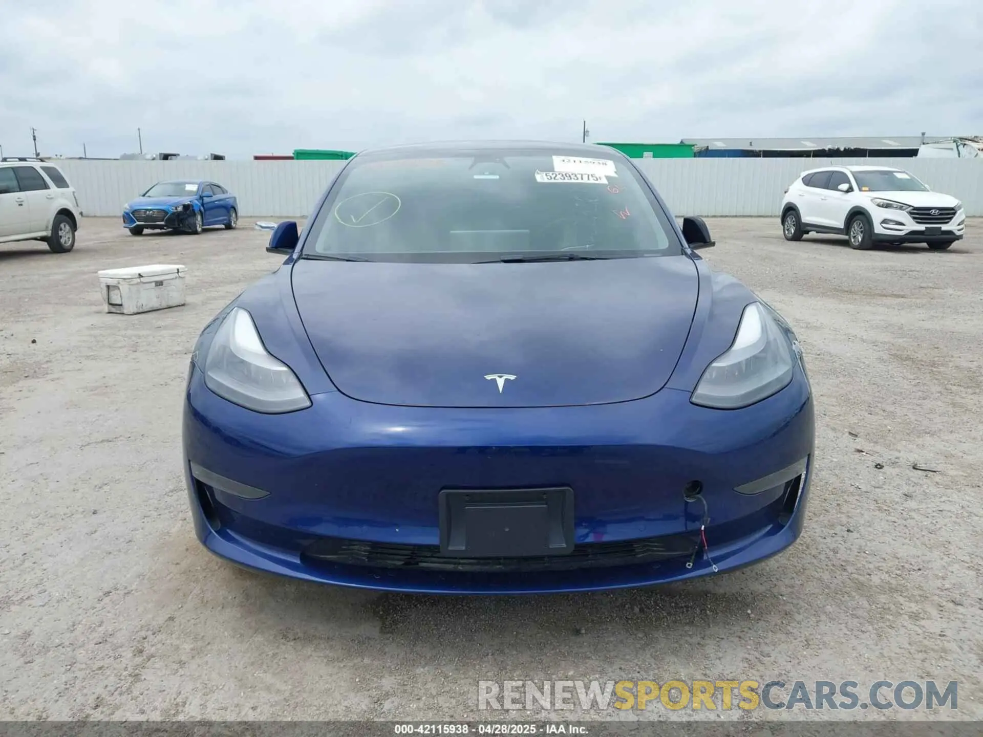 11 Photograph of a damaged car 5YJ3E1EA9NF189004 TESLA MODEL 3 2022