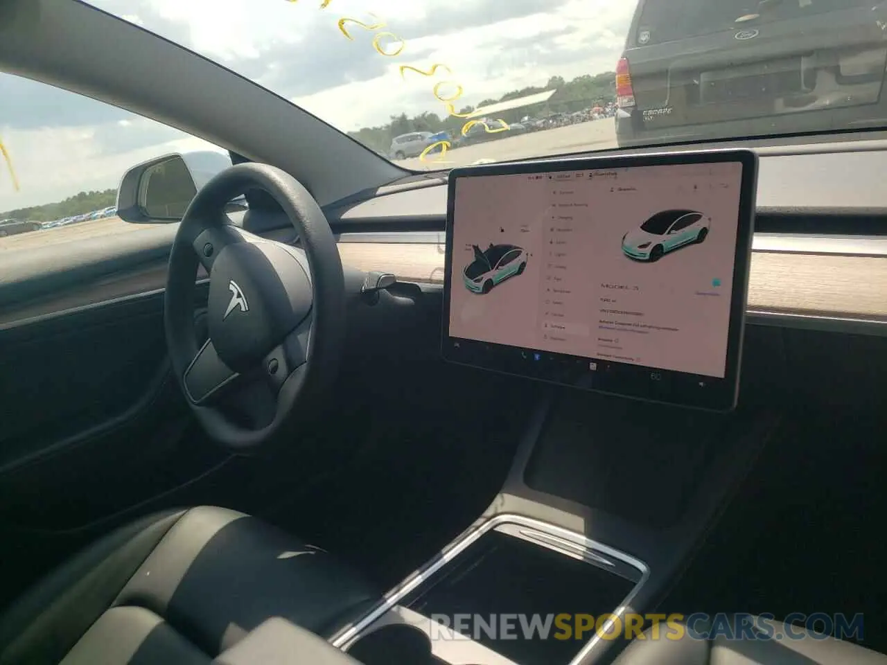 9 Photograph of a damaged car 5YJ3E1EA9NF191898 TESLA MODEL 3 2022