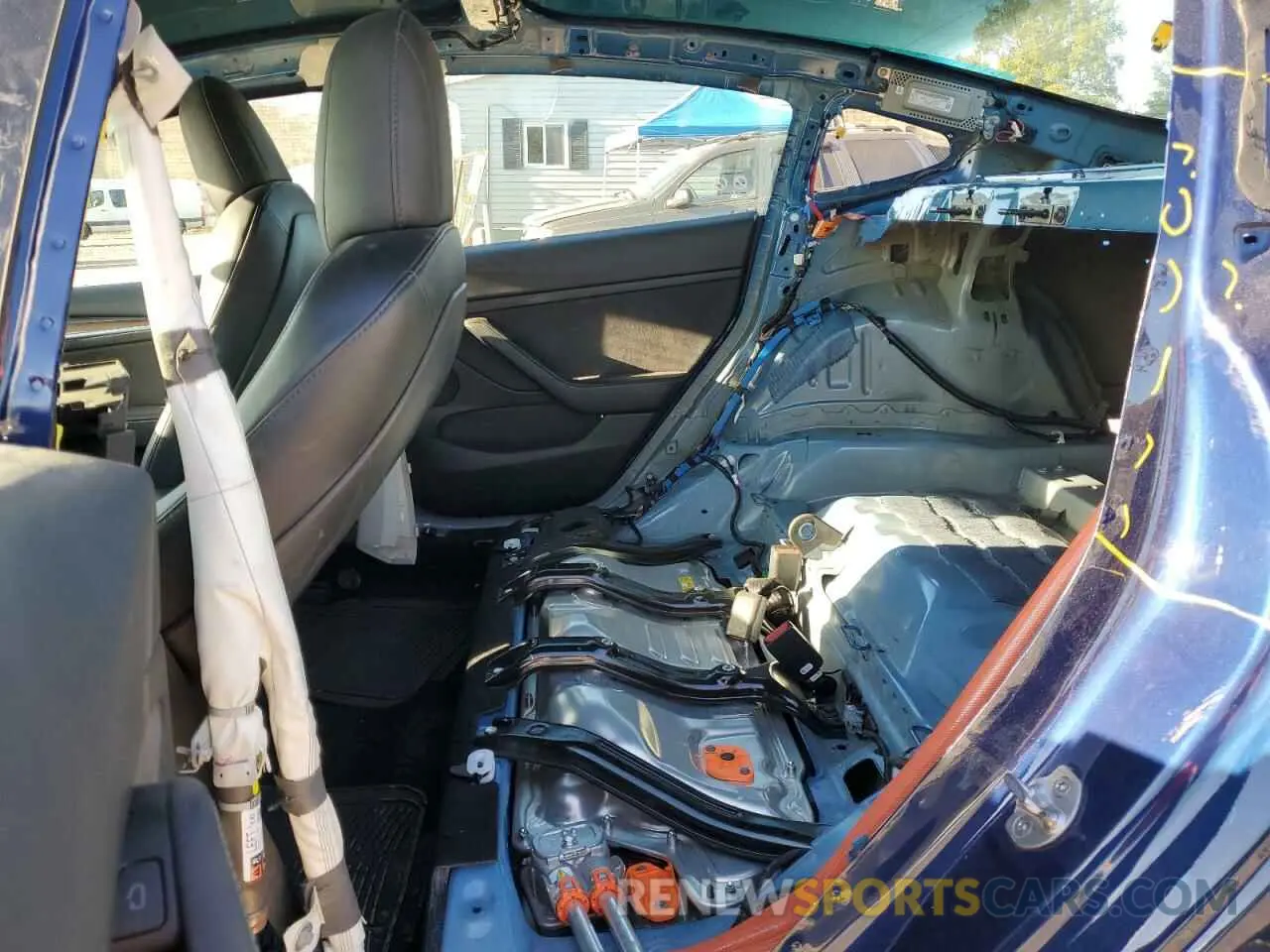 10 Photograph of a damaged car 5YJ3E1EA9NF286025 TESLA MODEL 3 2022
