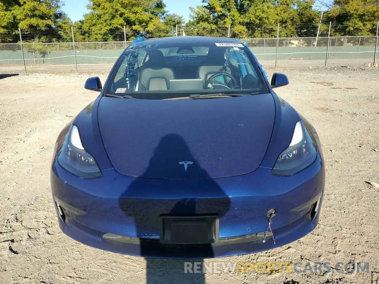 5 Photograph of a damaged car 5YJ3E1EA9NF286025 TESLA MODEL 3 2022