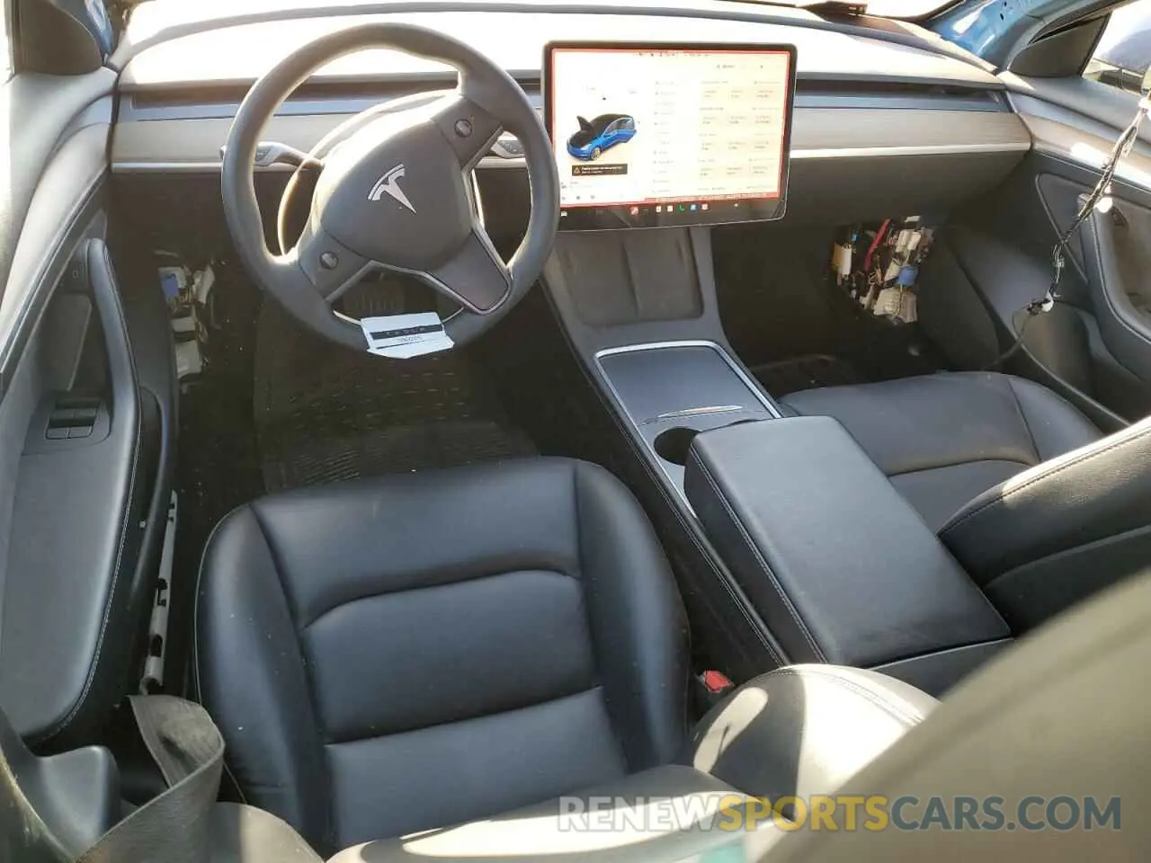 8 Photograph of a damaged car 5YJ3E1EA9NF286025 TESLA MODEL 3 2022