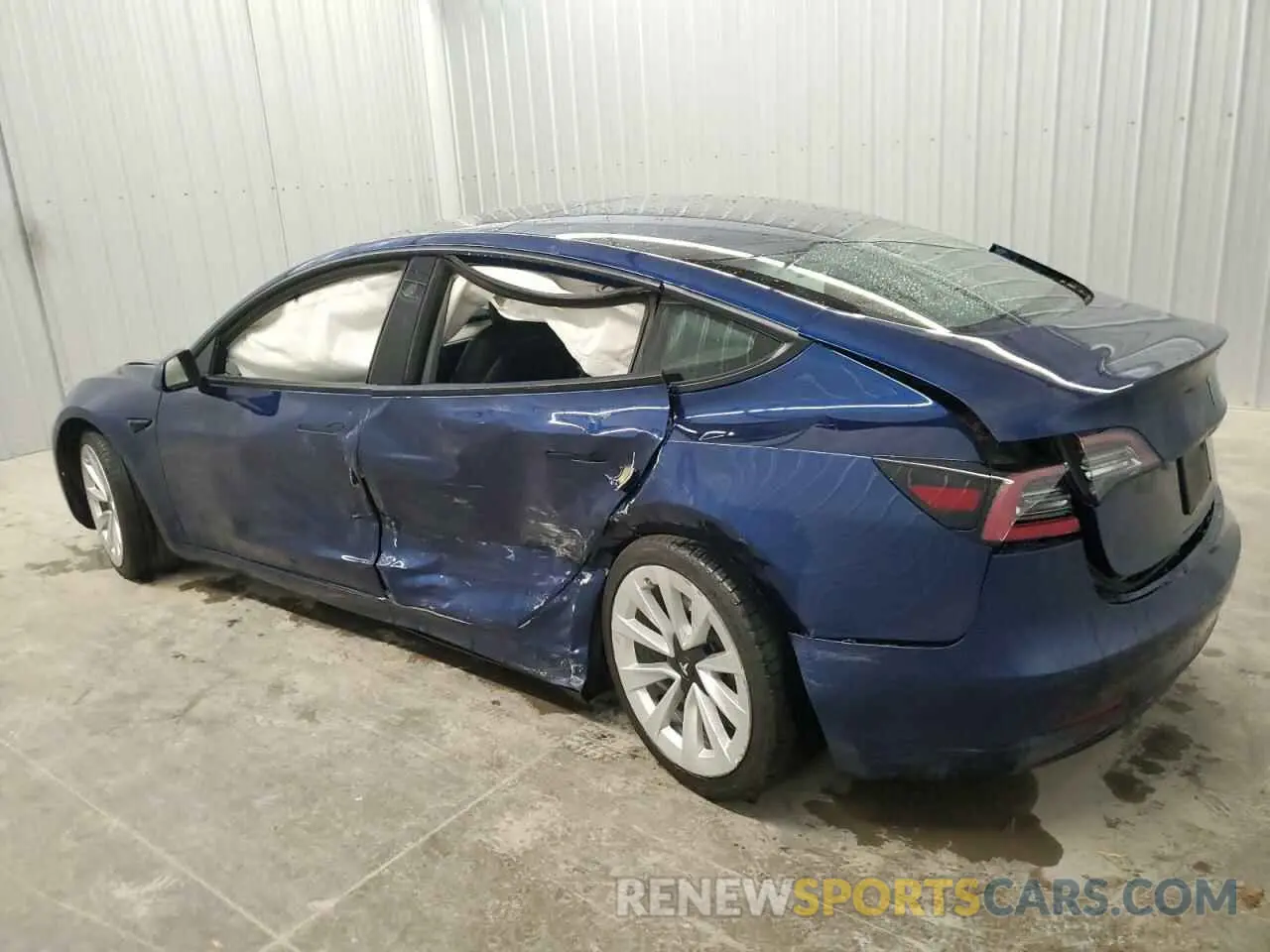 2 Фотография поврежденного автомобиля 5YJ3E1EA9NF286476 TESLA MODEL 3 2022