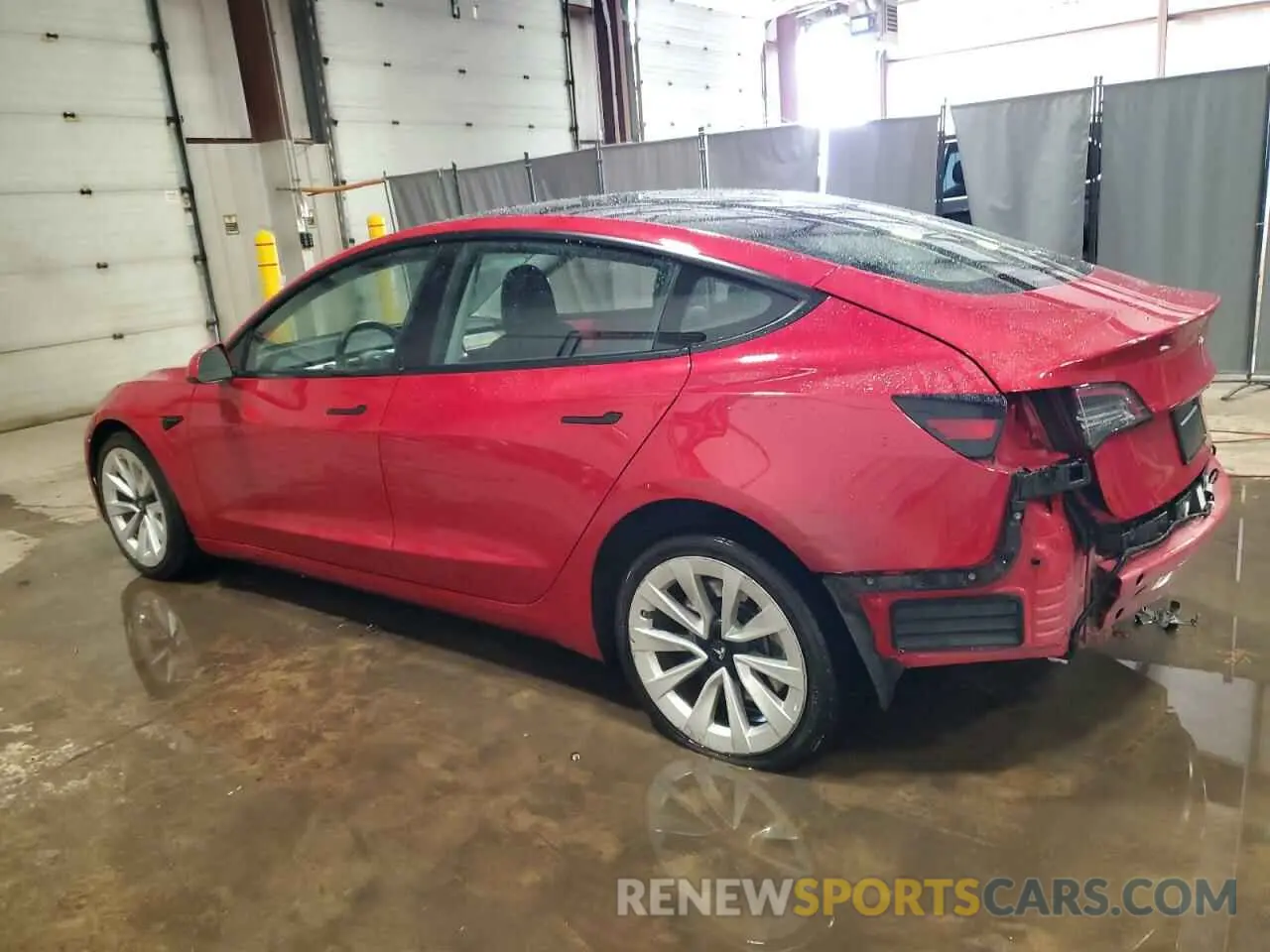 2 Фотография поврежденного автомобиля 5YJ3E1EA9NF286526 TESLA MODEL 3 2022