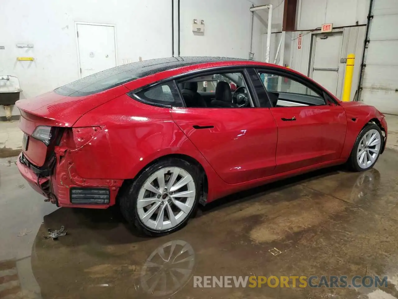 3 Фотография поврежденного автомобиля 5YJ3E1EA9NF286526 TESLA MODEL 3 2022