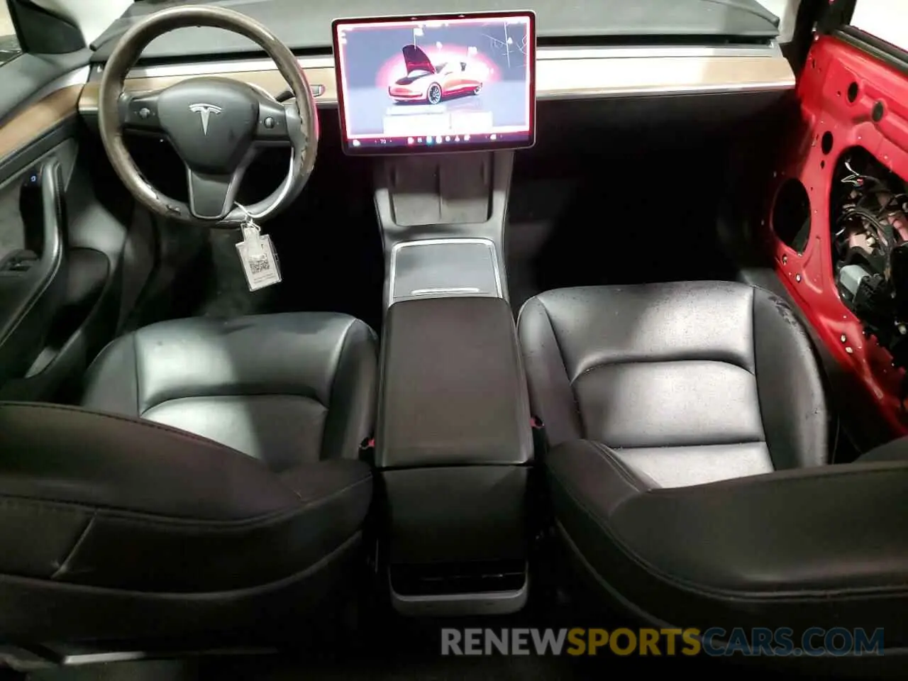 8 Фотография поврежденного автомобиля 5YJ3E1EA9NF286526 TESLA MODEL 3 2022