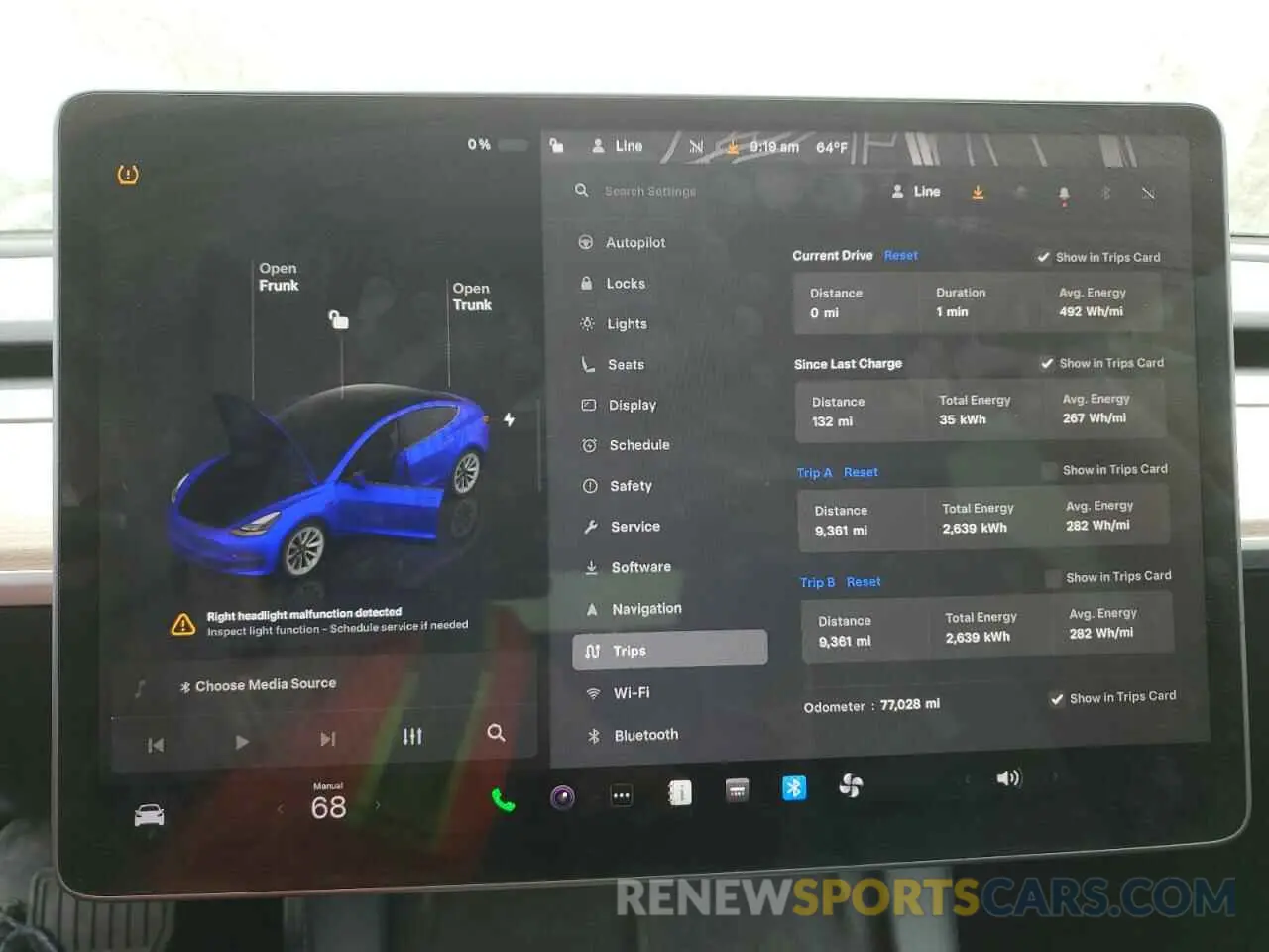 9 Фотография поврежденного автомобиля 5YJ3E1EA9NF289524 TESLA MODEL 3 2022