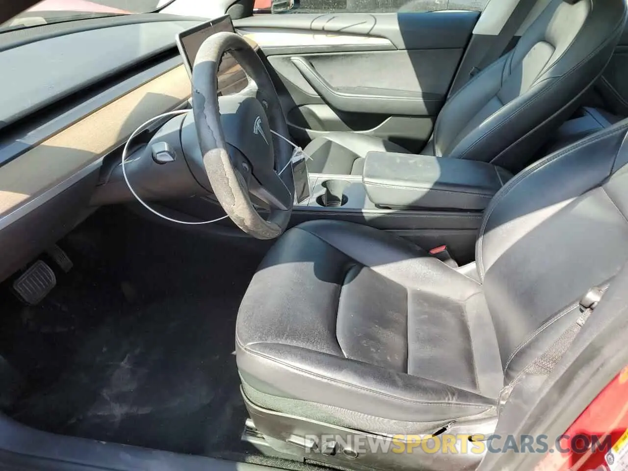 7 Photograph of a damaged car 5YJ3E1EA9NF289586 TESLA MODEL 3 2022