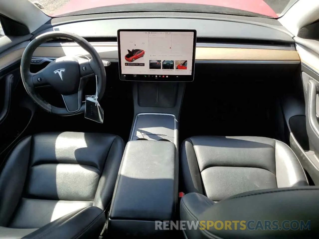 8 Photograph of a damaged car 5YJ3E1EA9NF289586 TESLA MODEL 3 2022