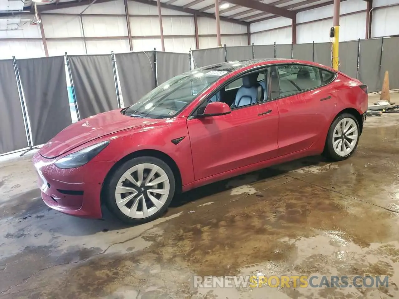 1 Фотография поврежденного автомобиля 5YJ3E1EA9NF290379 TESLA MODEL 3 2022
