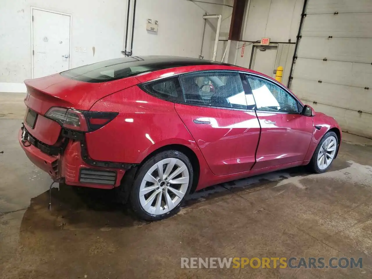 3 Фотография поврежденного автомобиля 5YJ3E1EA9NF290379 TESLA MODEL 3 2022