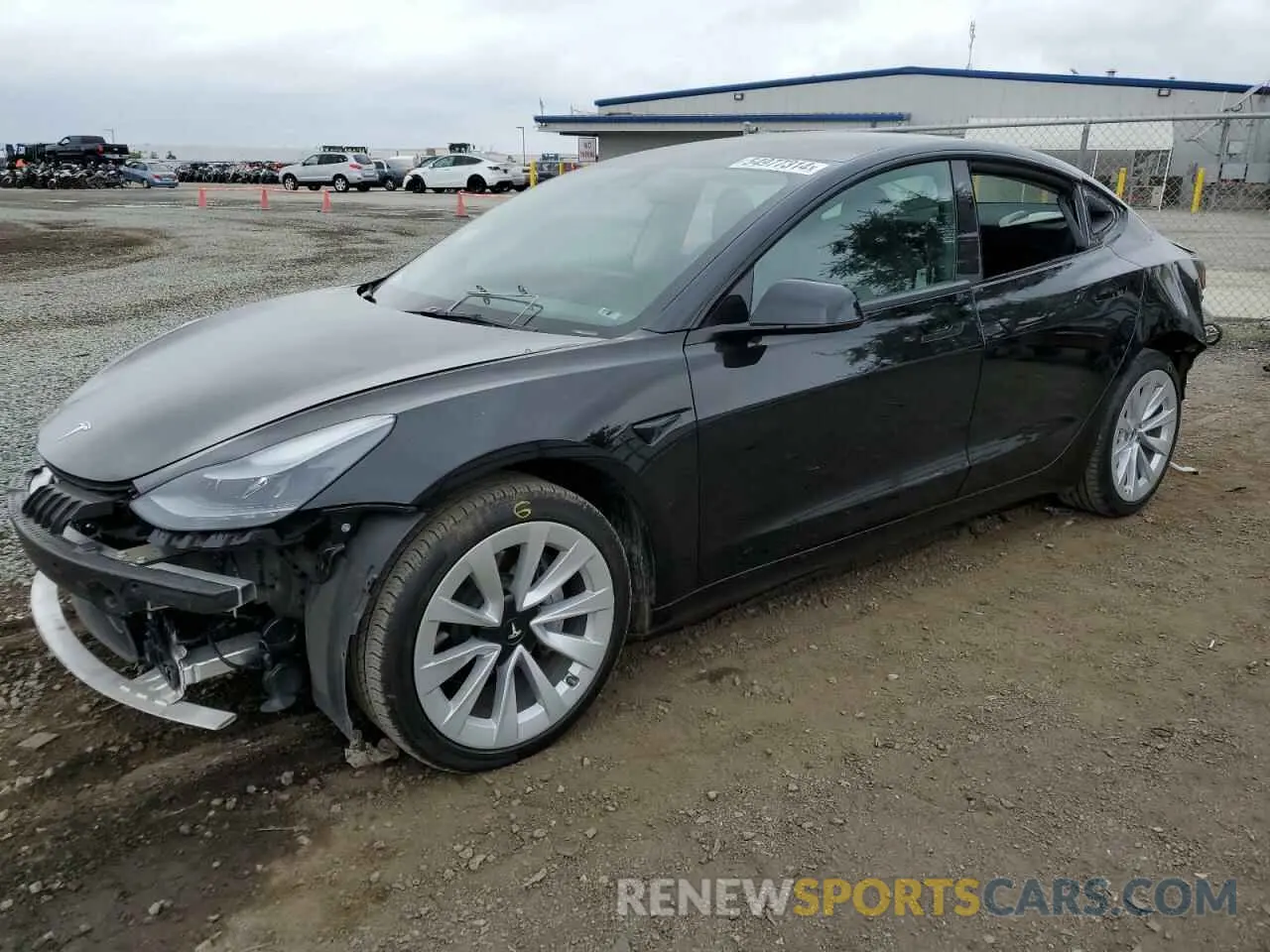 1 Фотография поврежденного автомобиля 5YJ3E1EA9NF294772 TESLA MODEL 3 2022