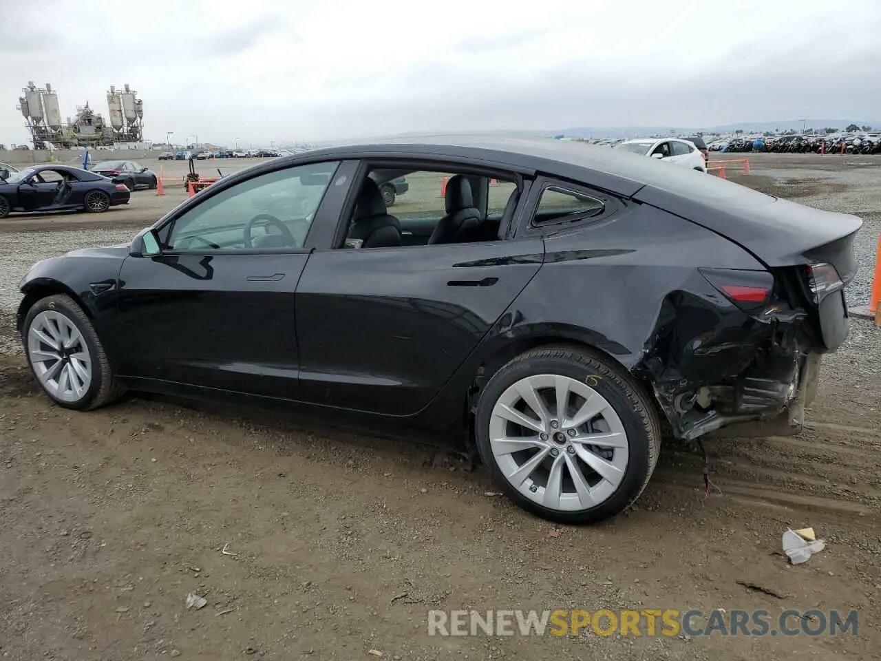 2 Фотография поврежденного автомобиля 5YJ3E1EA9NF294772 TESLA MODEL 3 2022