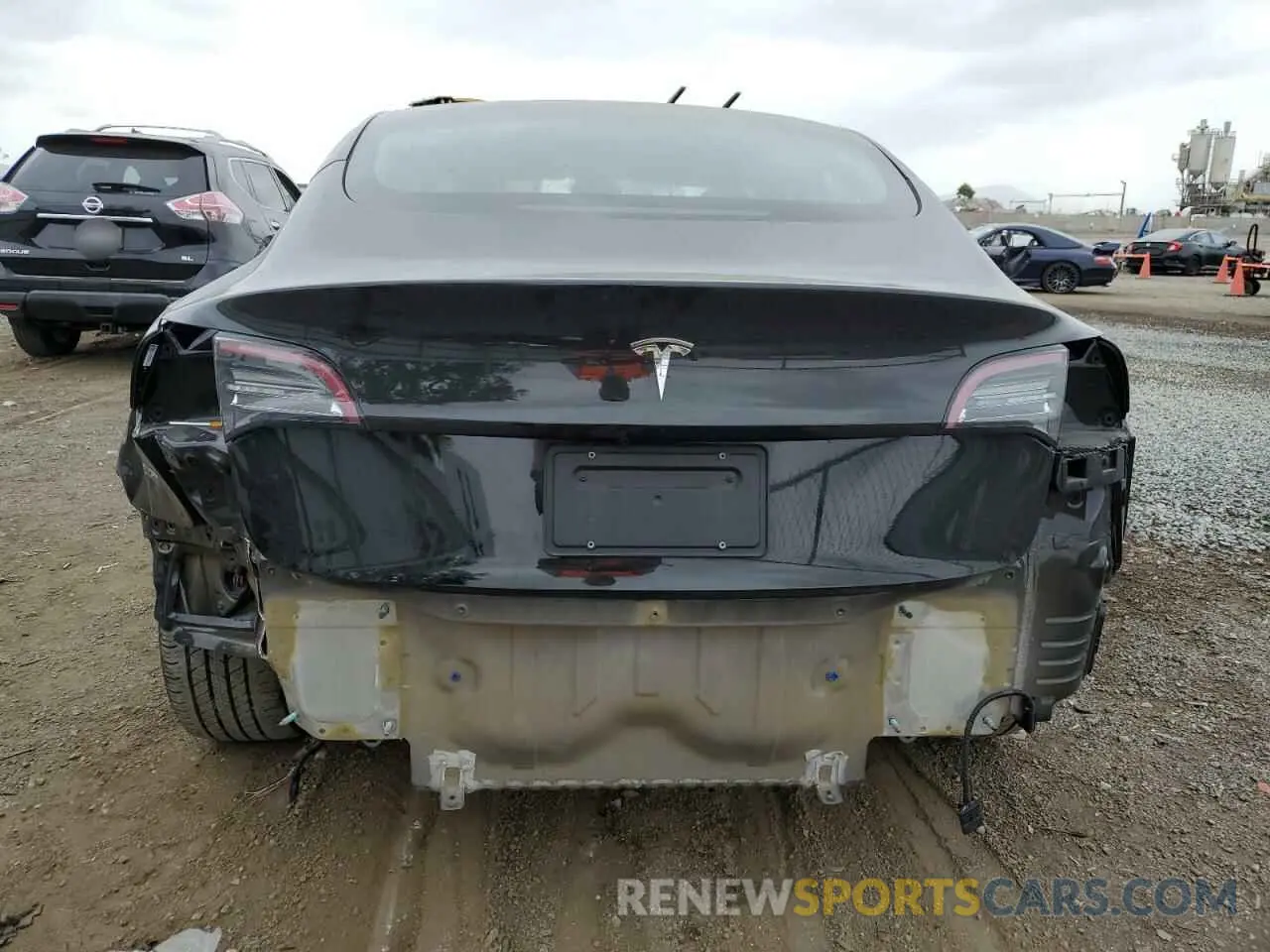 6 Фотография поврежденного автомобиля 5YJ3E1EA9NF294772 TESLA MODEL 3 2022