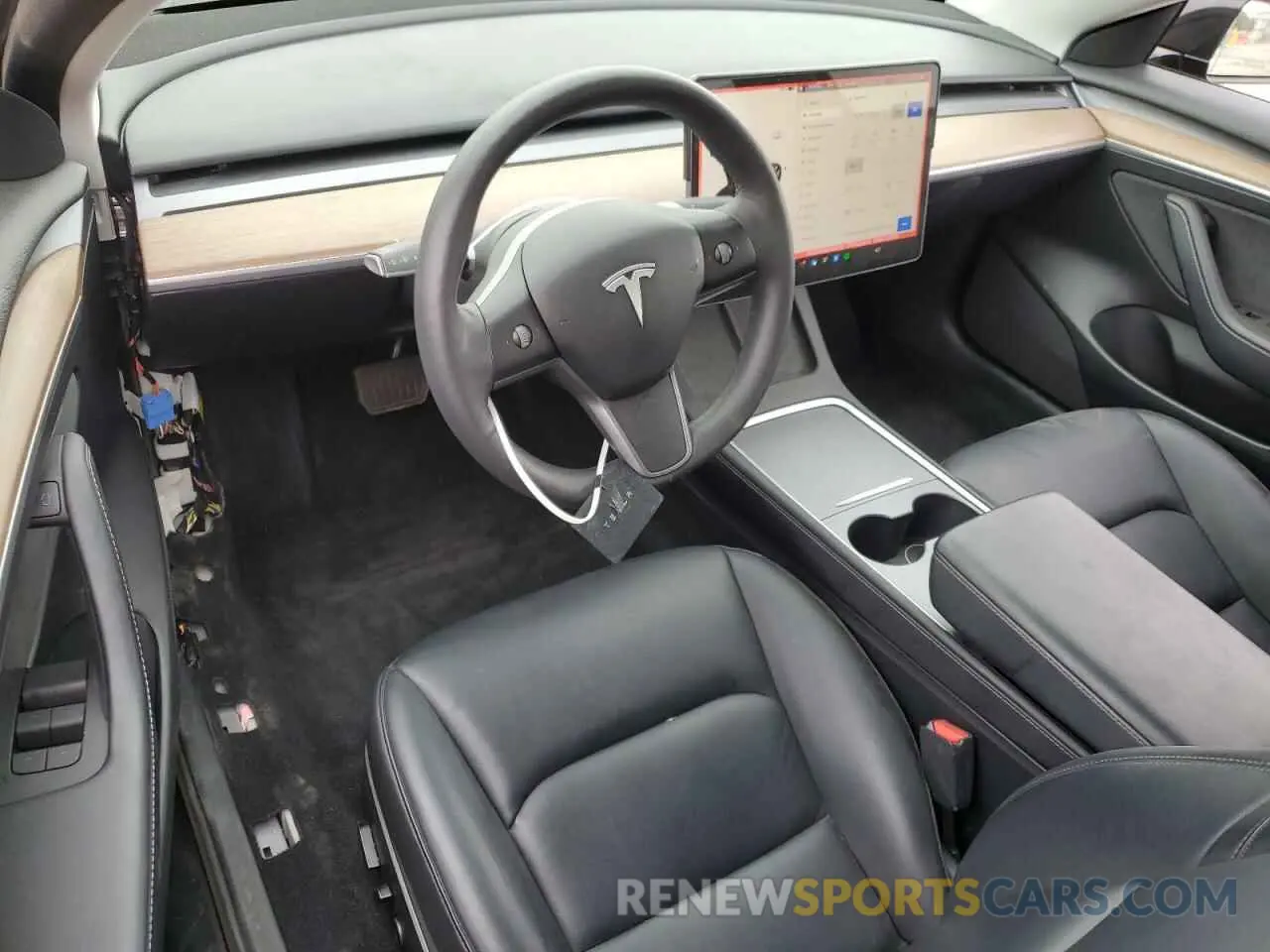 8 Фотография поврежденного автомобиля 5YJ3E1EA9NF294772 TESLA MODEL 3 2022