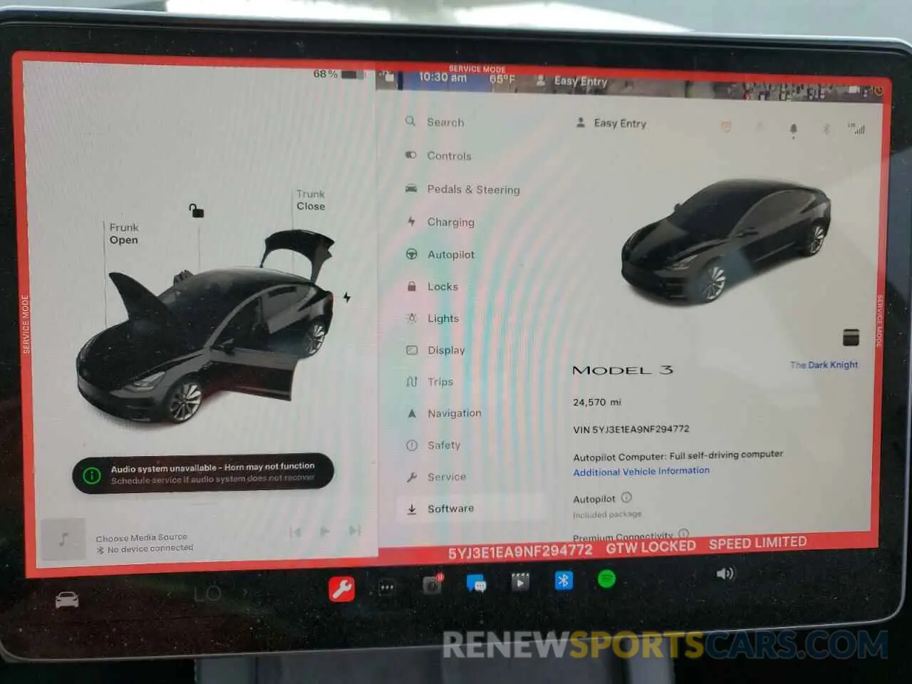9 Фотография поврежденного автомобиля 5YJ3E1EA9NF294772 TESLA MODEL 3 2022