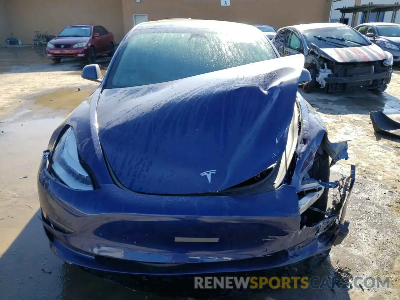 5 Photograph of a damaged car 5YJ3E1EA9NF296019 TESLA MODEL 3 2022