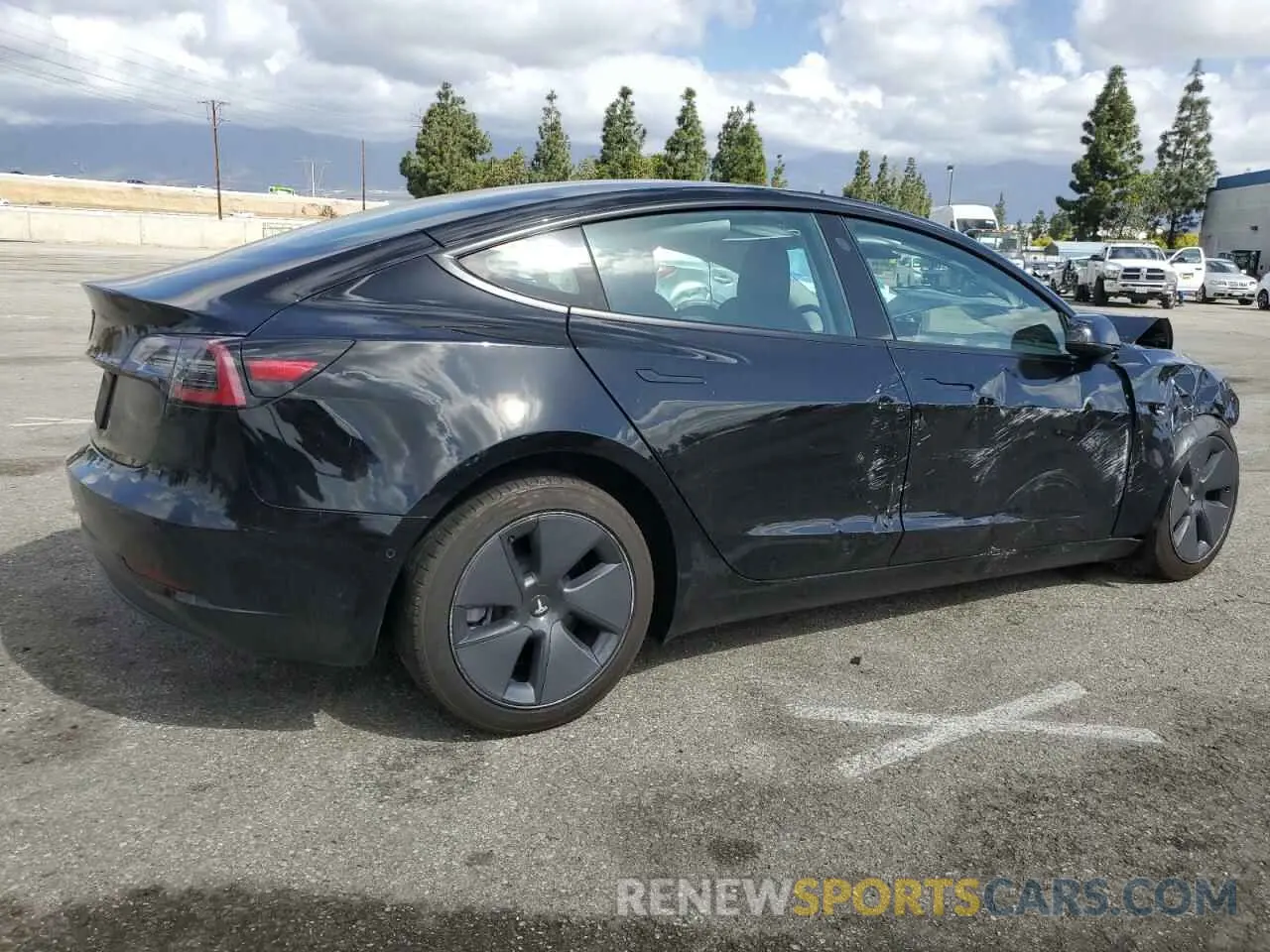3 Фотография поврежденного автомобиля 5YJ3E1EA9NF342612 TESLA MODEL 3 2022