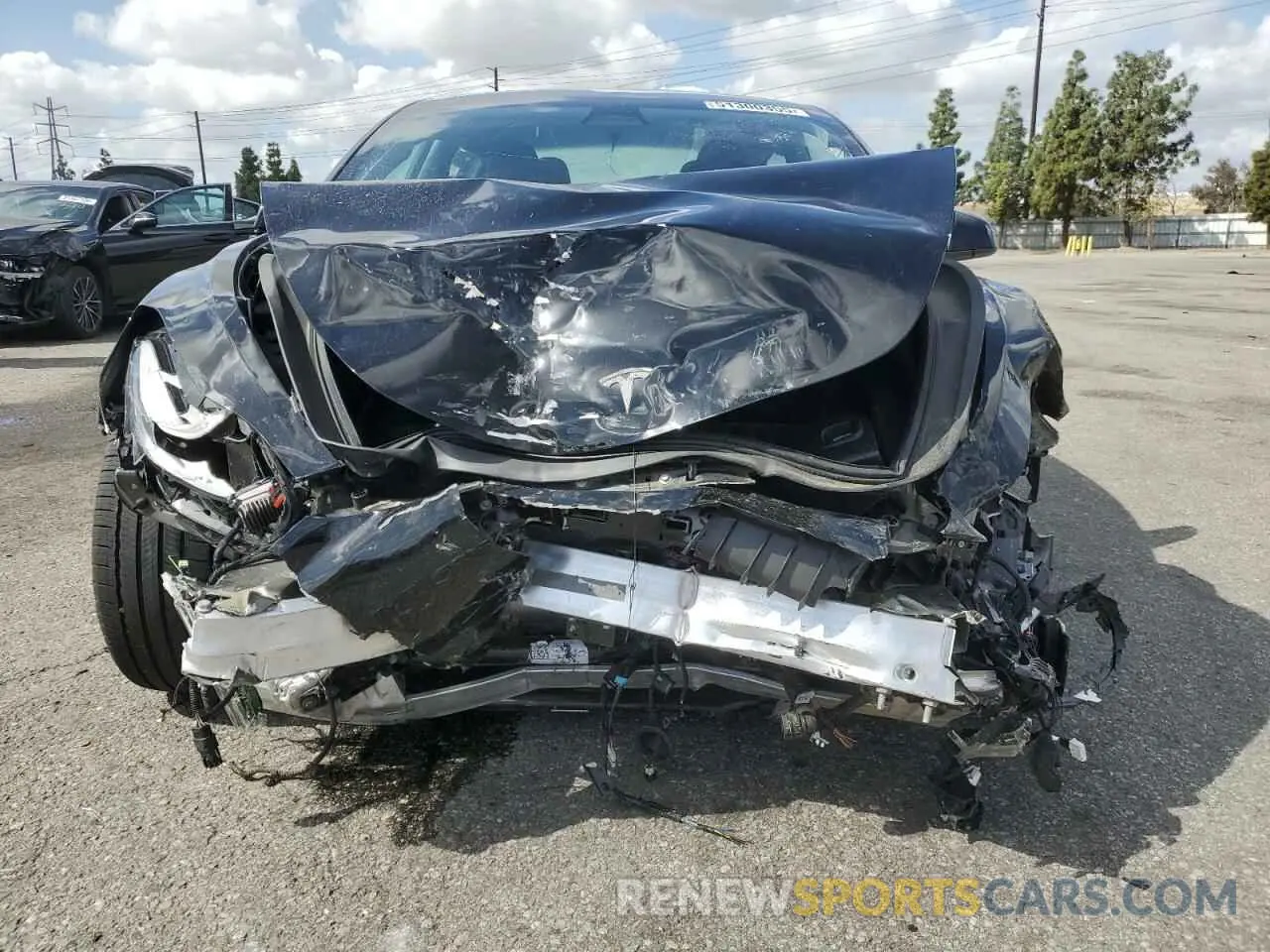 5 Фотография поврежденного автомобиля 5YJ3E1EA9NF342612 TESLA MODEL 3 2022