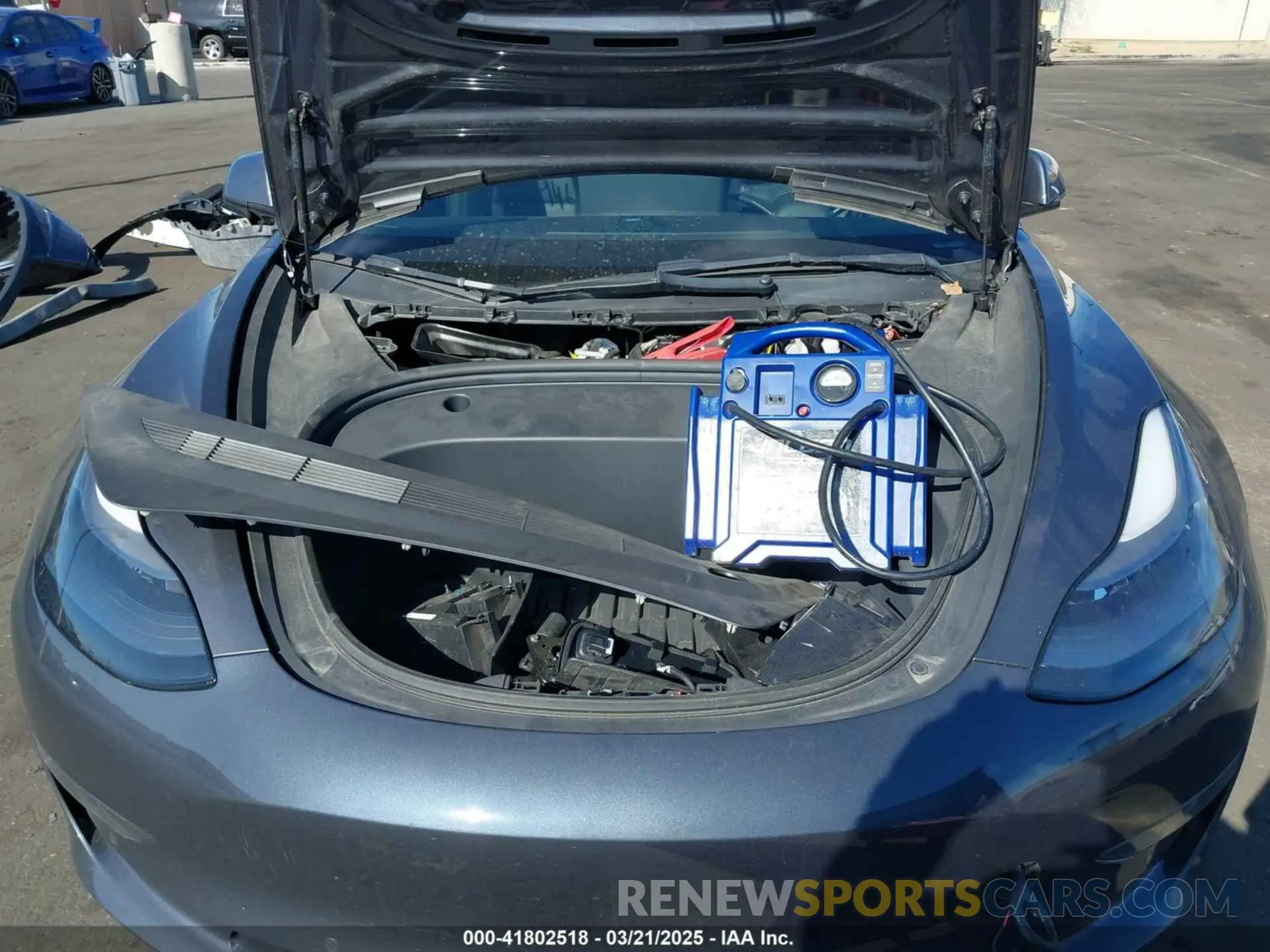 10 Photograph of a damaged car 5YJ3E1EA9NF343579 TESLA MODEL 3 2022