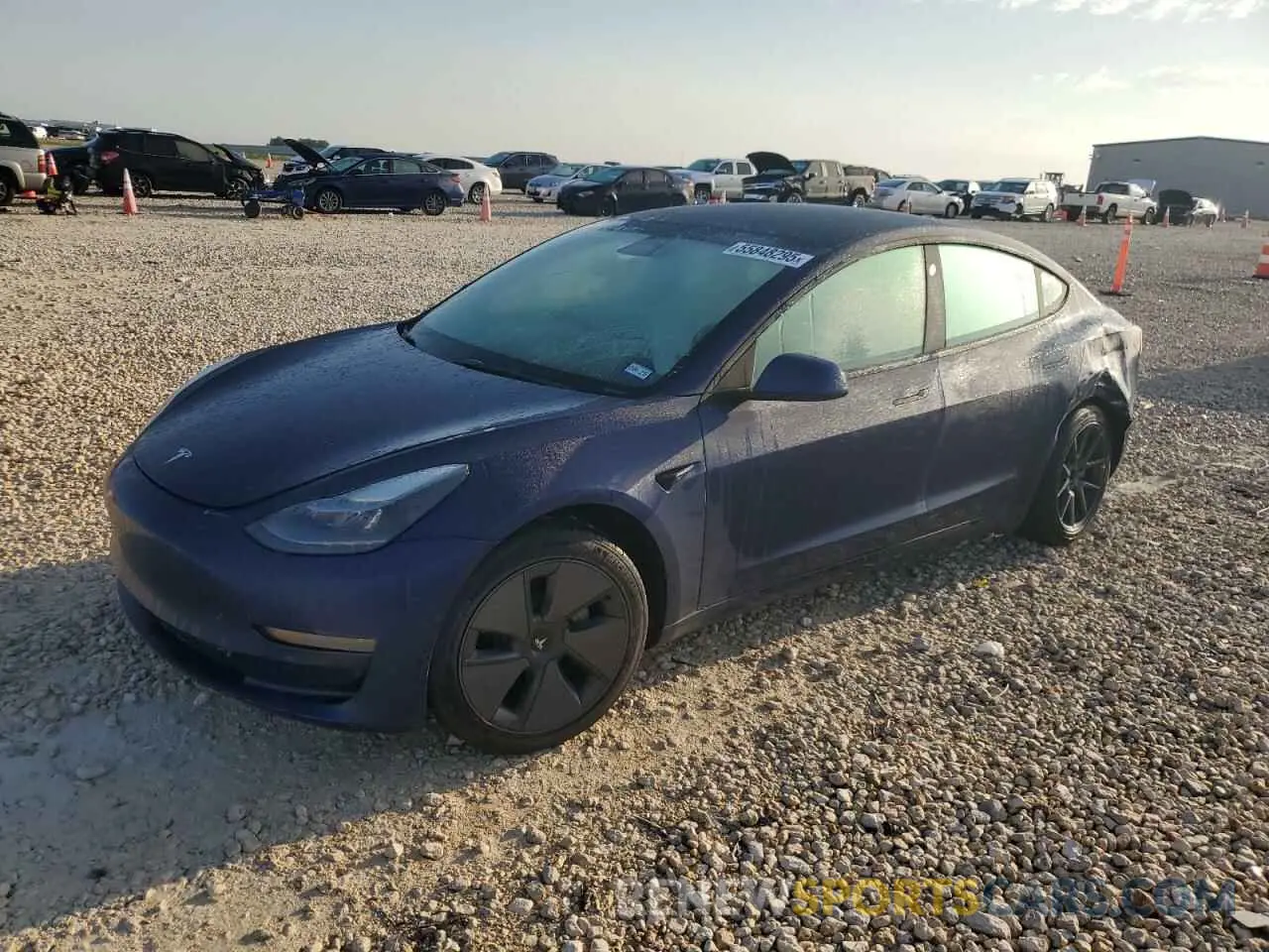 1 Фотография поврежденного автомобиля 5YJ3E1EA9NF345347 TESLA MODEL 3 2022