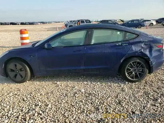 13 Фотография поврежденного автомобиля 5YJ3E1EA9NF345347 TESLA MODEL 3 2022