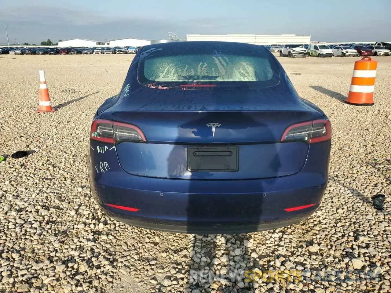 6 Фотография поврежденного автомобиля 5YJ3E1EA9NF345347 TESLA MODEL 3 2022
