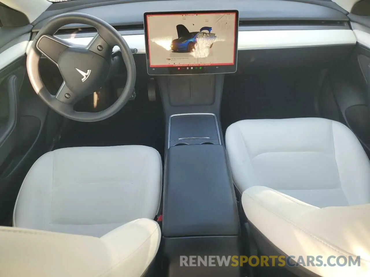 8 Фотография поврежденного автомобиля 5YJ3E1EA9NF345347 TESLA MODEL 3 2022
