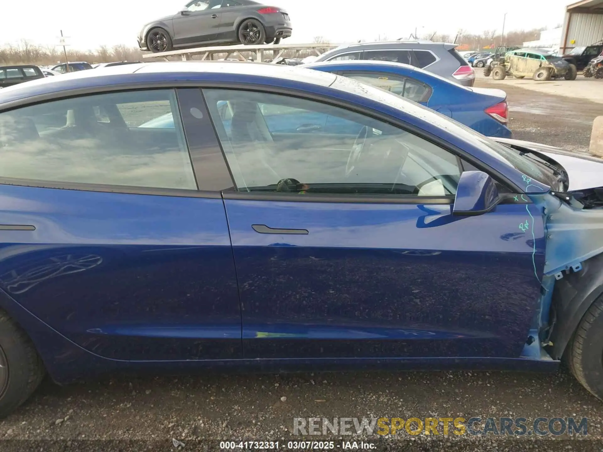14 Photograph of a damaged car 5YJ3E1EA9NF345915 TESLA MODEL 3 2022