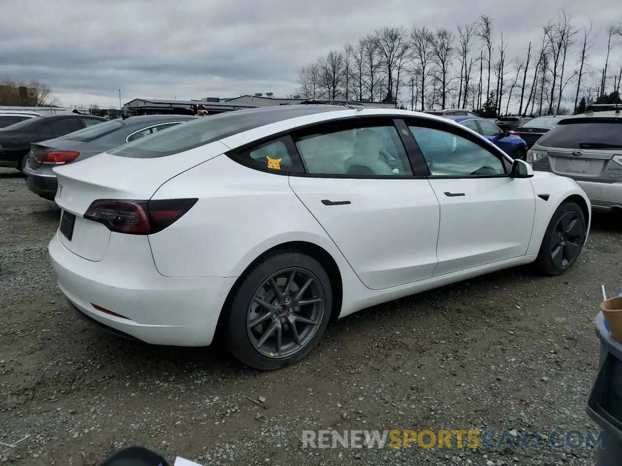 3 Фотография поврежденного автомобиля 5YJ3E1EA9NF360138 TESLA MODEL 3 2022