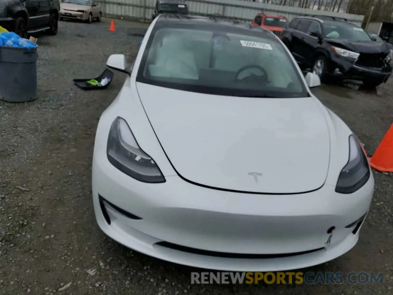 5 Фотография поврежденного автомобиля 5YJ3E1EA9NF360138 TESLA MODEL 3 2022