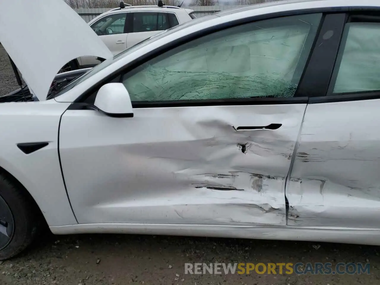 7 Фотография поврежденного автомобиля 5YJ3E1EA9NF360138 TESLA MODEL 3 2022
