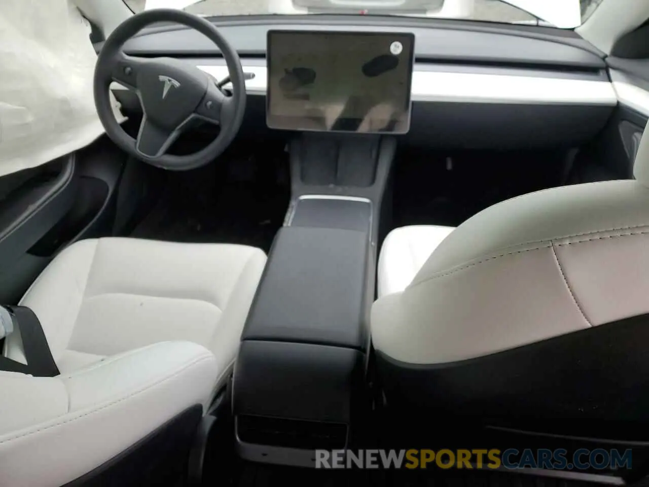 8 Фотография поврежденного автомобиля 5YJ3E1EA9NF360138 TESLA MODEL 3 2022