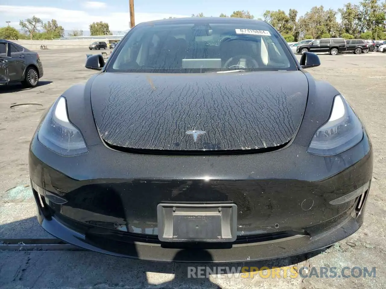 5 Фотография поврежденного автомобиля 5YJ3E1EA9NF362021 TESLA MODEL 3 2022