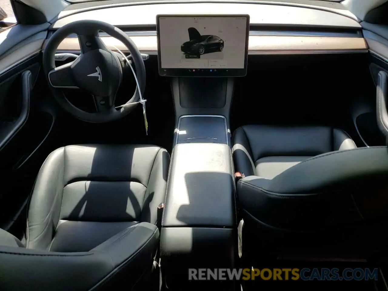 8 Фотография поврежденного автомобиля 5YJ3E1EA9NF362021 TESLA MODEL 3 2022