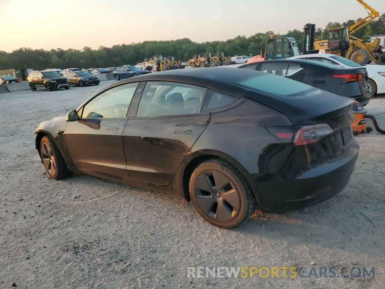 2 Фотография поврежденного автомобиля 5YJ3E1EA9NF369969 TESLA MODEL 3 2022