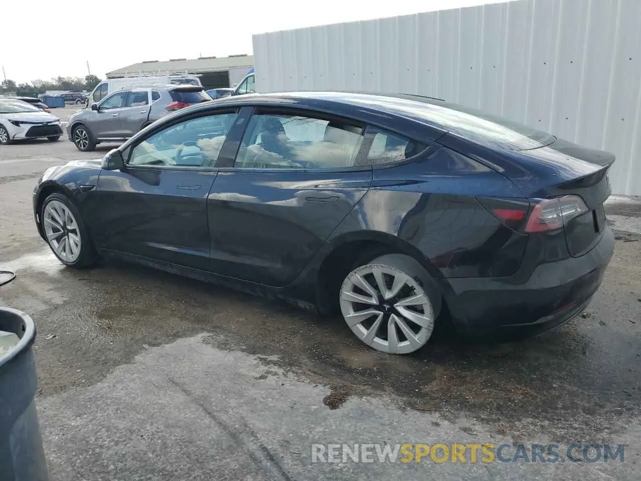 2 Фотография поврежденного автомобиля 5YJ3E1EA9NF370006 TESLA MODEL 3 2022
