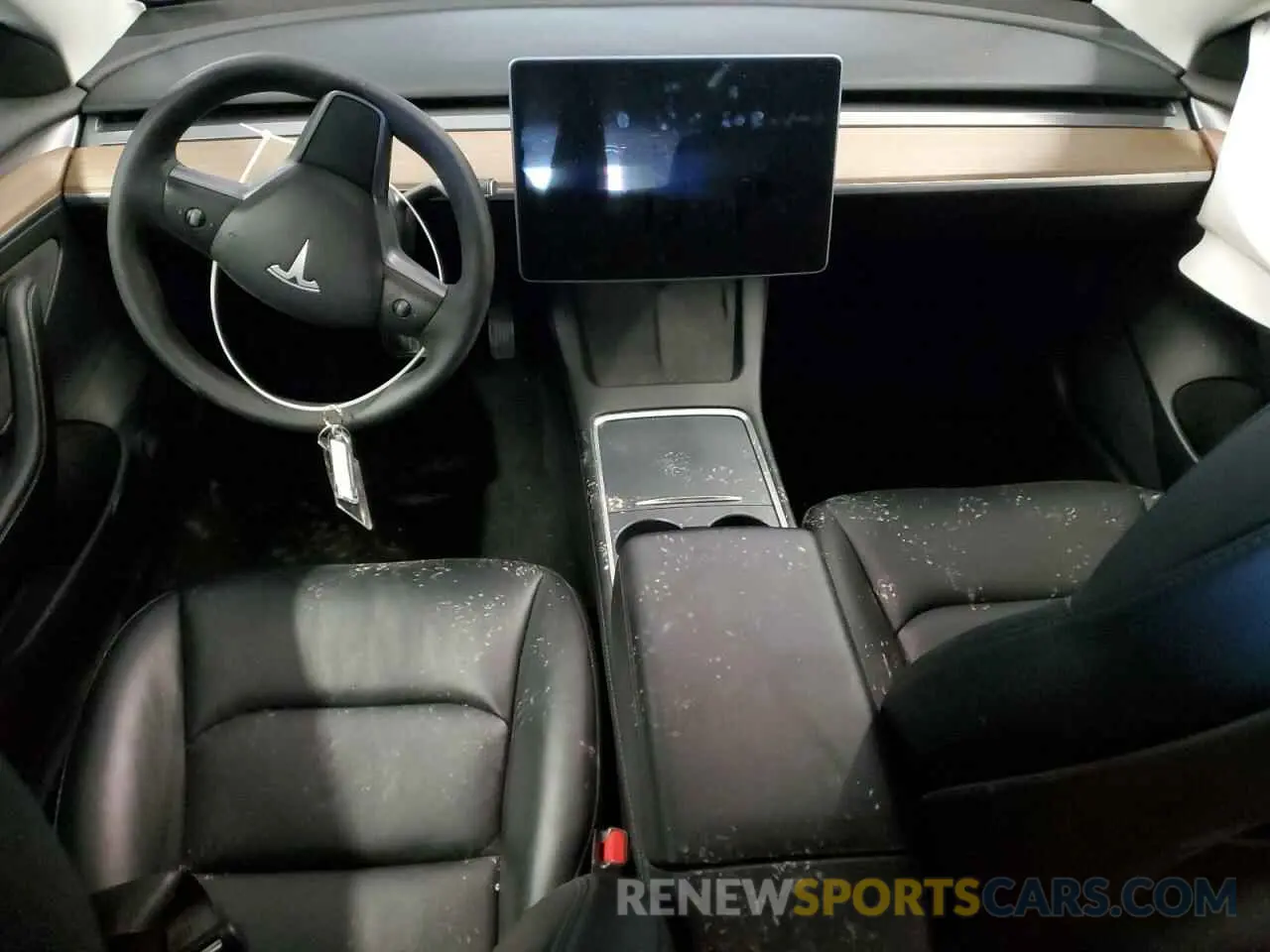 8 Photograph of a damaged car 5YJ3E1EA9NF372399 TESLA MODEL 3 2022
