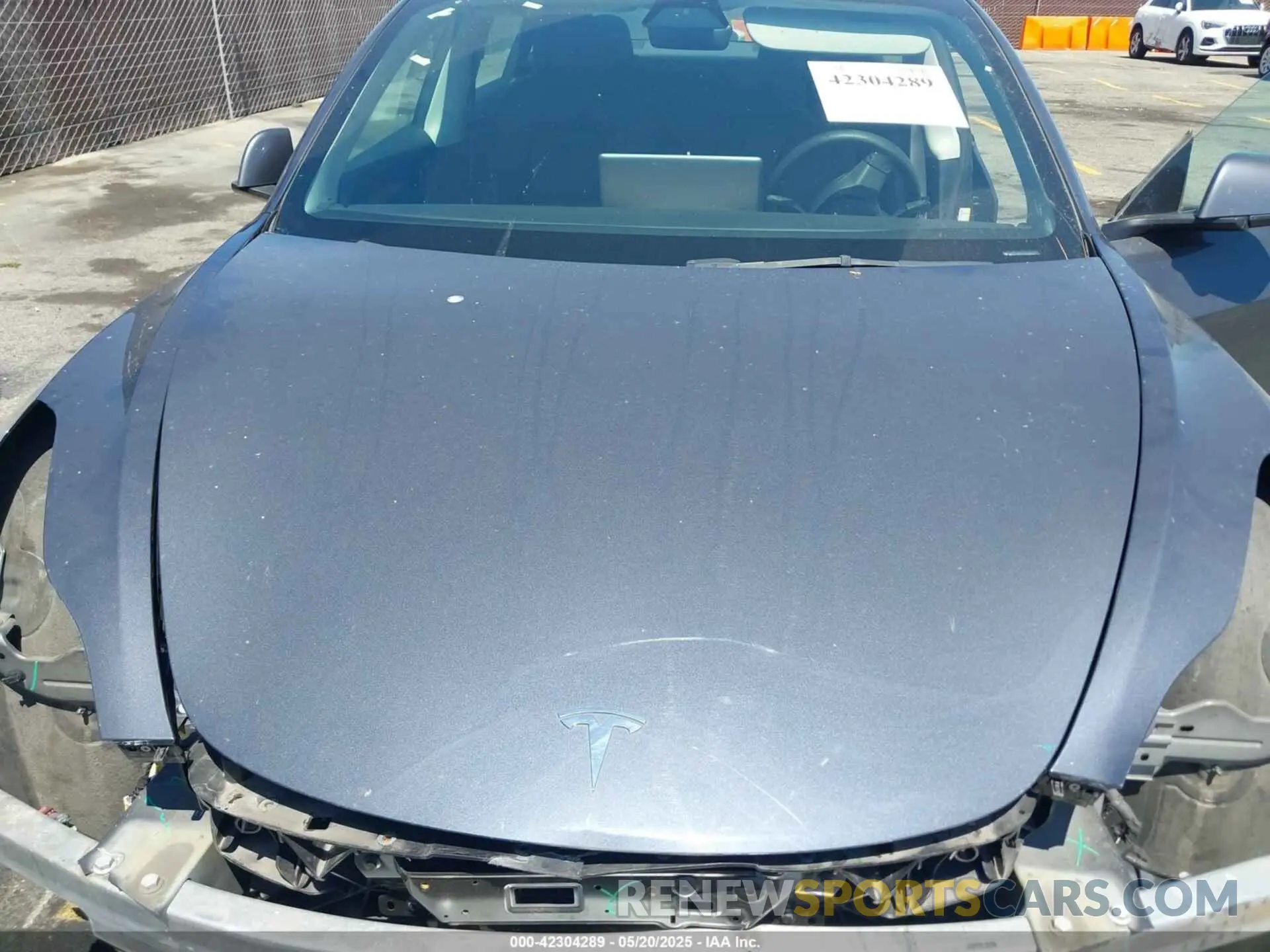 10 Photograph of a damaged car 5YJ3E1EAXNF117762 TESLA MODEL 3 2022