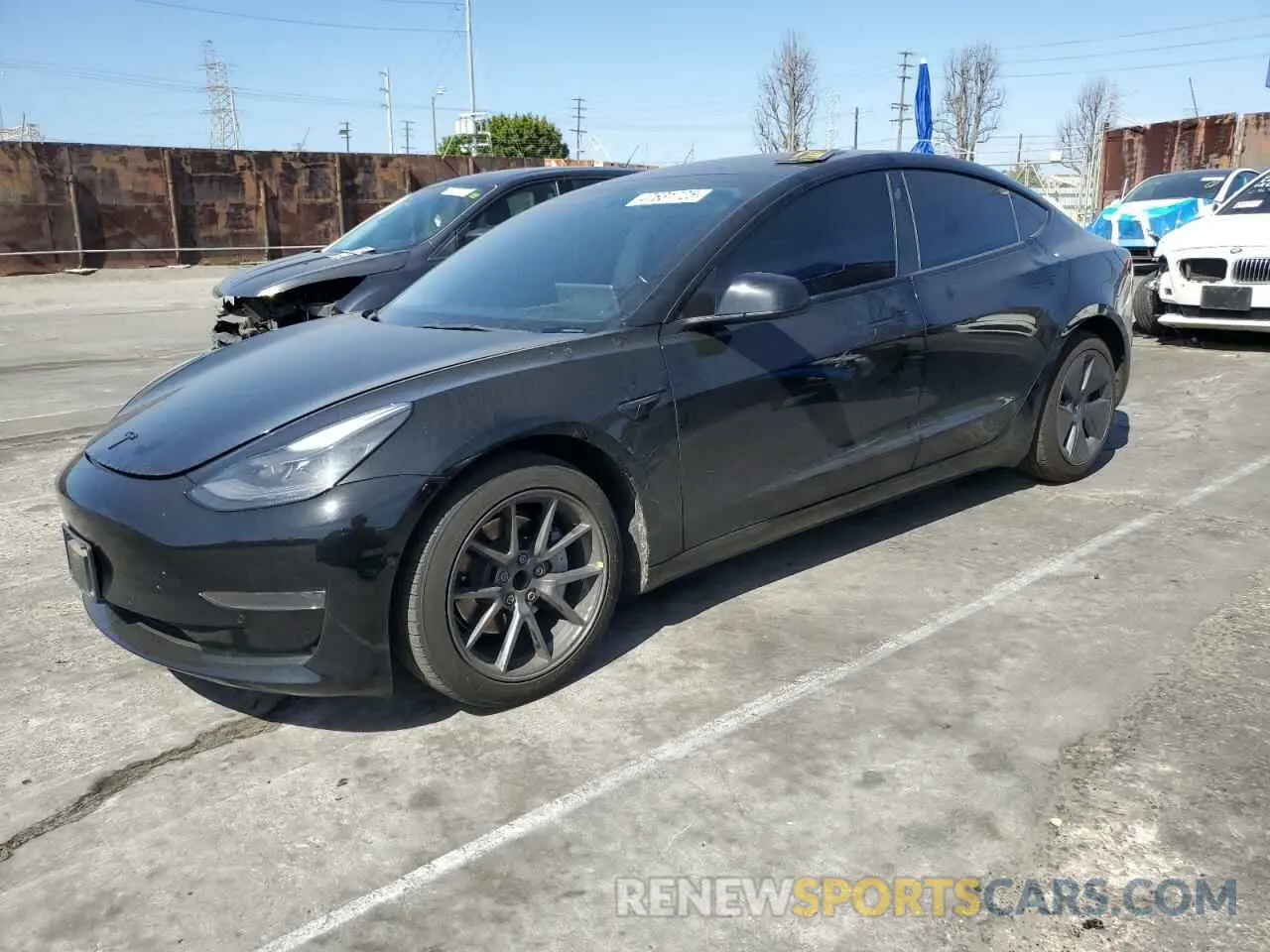 1 Фотография поврежденного автомобиля 5YJ3E1EAXNF120970 TESLA MODEL 3 2022