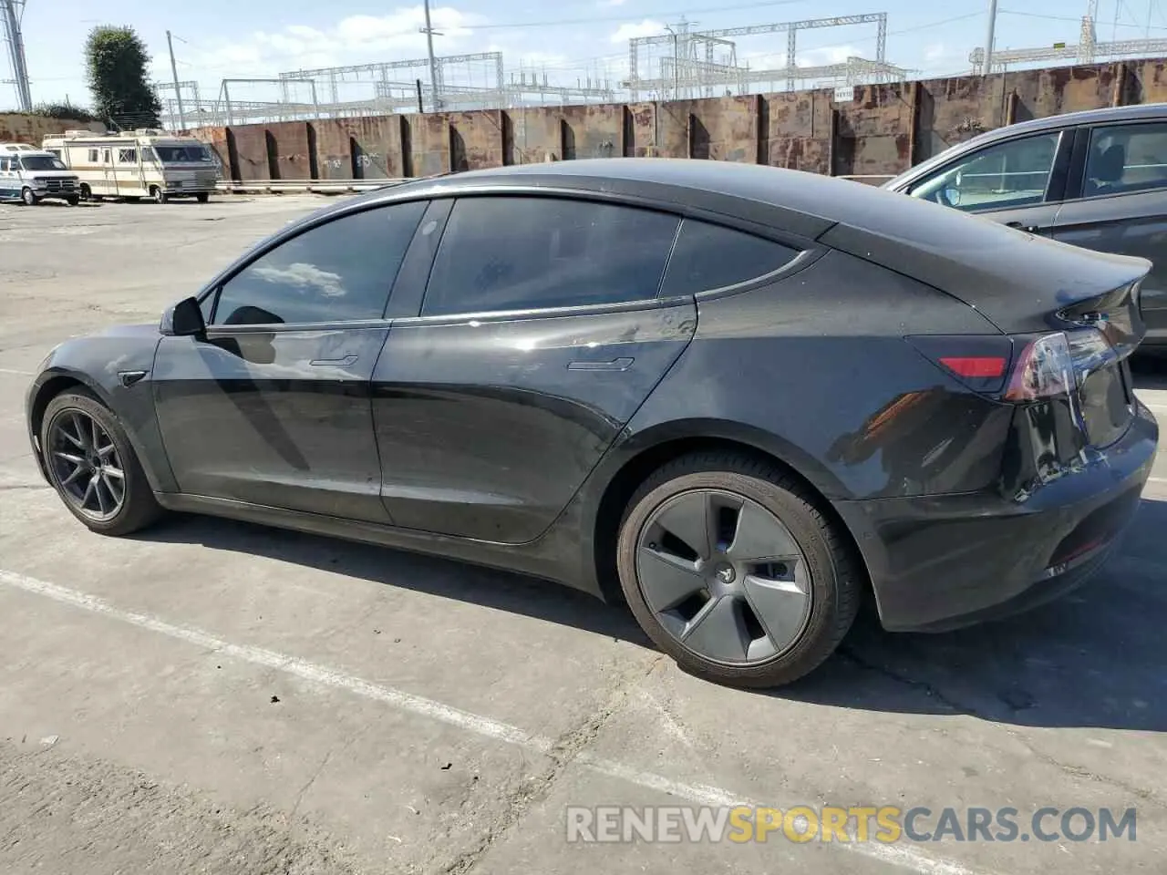2 Фотография поврежденного автомобиля 5YJ3E1EAXNF120970 TESLA MODEL 3 2022