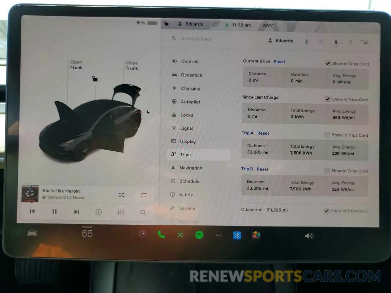 9 Фотография поврежденного автомобиля 5YJ3E1EAXNF120970 TESLA MODEL 3 2022