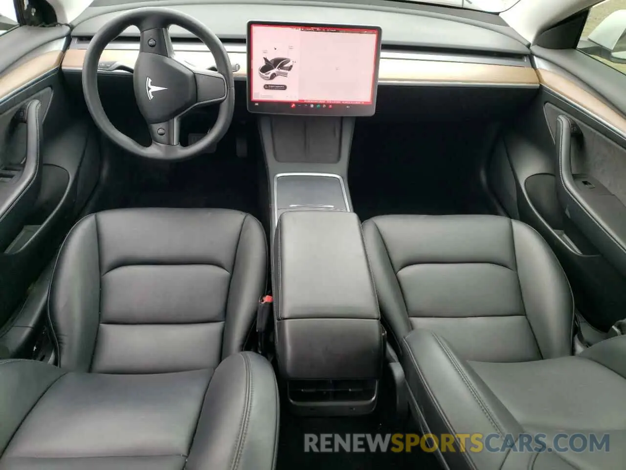 8 Photograph of a damaged car 5YJ3E1EAXNF126056 TESLA MODEL 3 2022