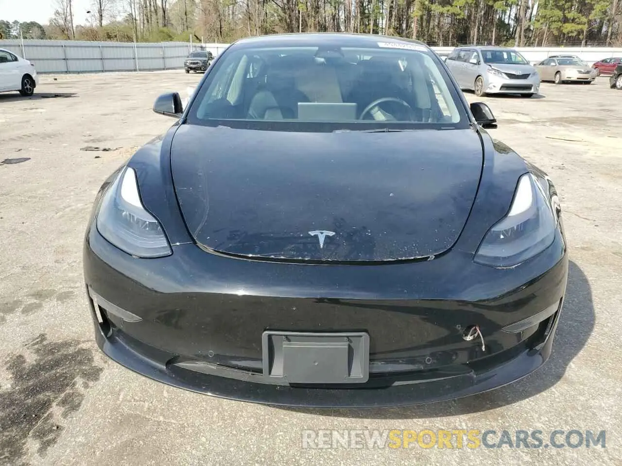 5 Фотография поврежденного автомобиля 5YJ3E1EAXNF185818 TESLA MODEL 3 2022