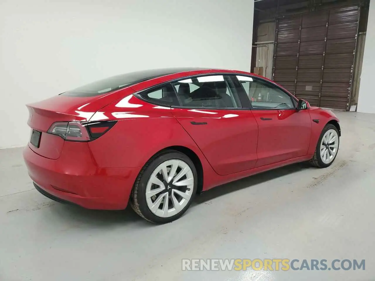 3 Photograph of a damaged car 5YJ3E1EAXNF186340 TESLA MODEL 3 2022