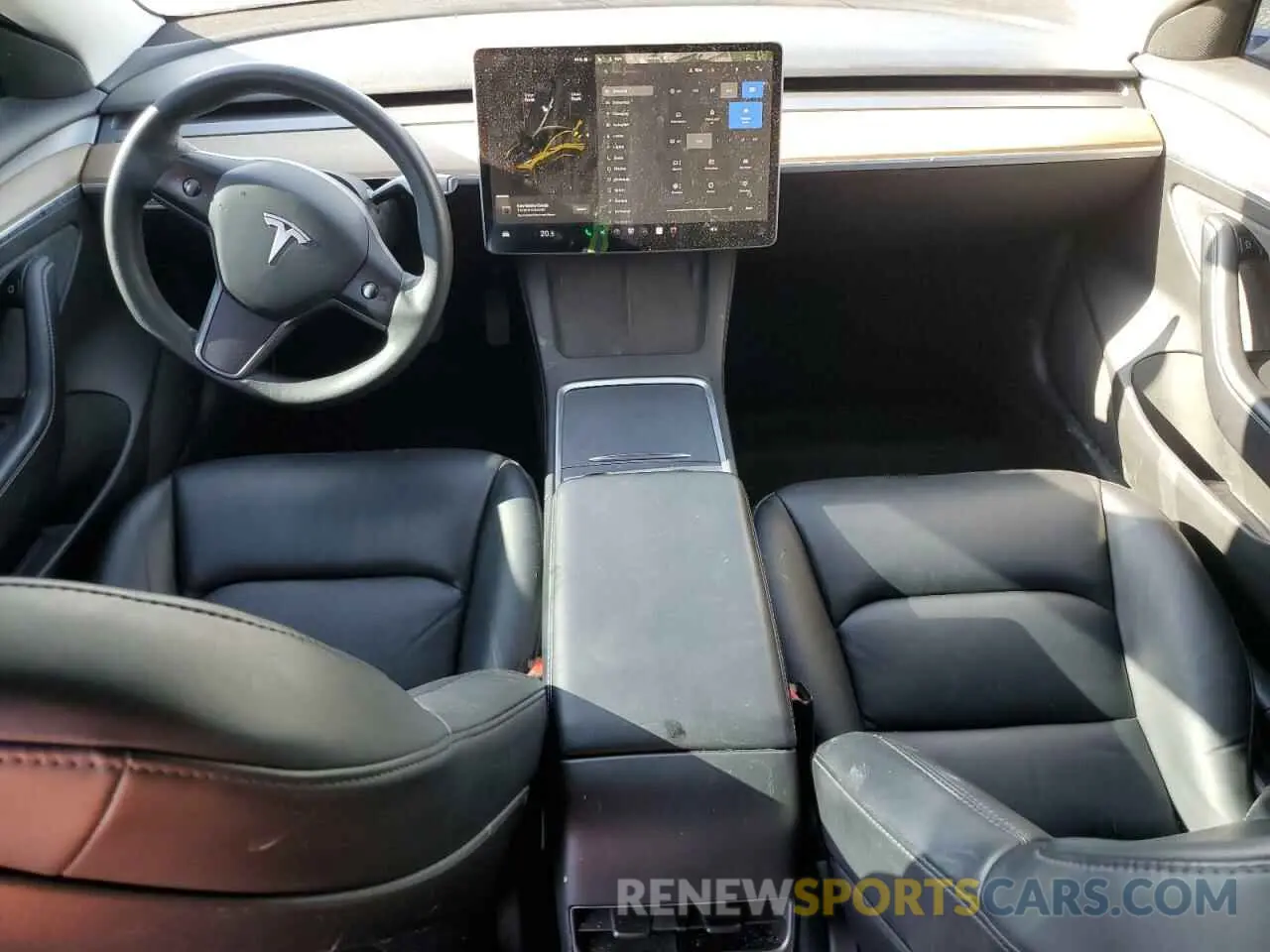8 Photograph of a damaged car 5YJ3E1EAXNF202598 TESLA MODEL 3 2022