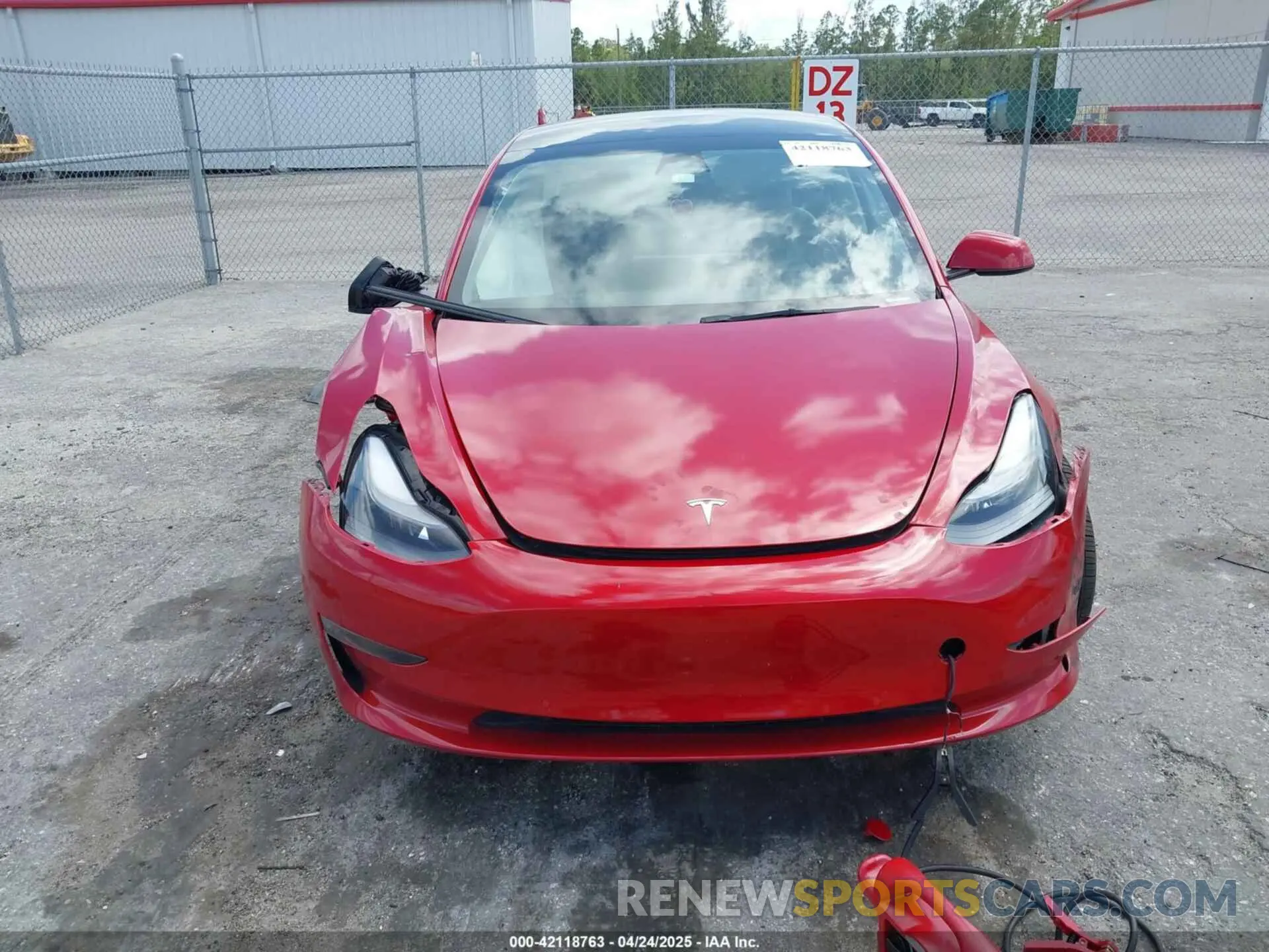 11 Фотография поврежденного автомобиля 5YJ3E1EAXNF288351 TESLA MODEL 3 2022