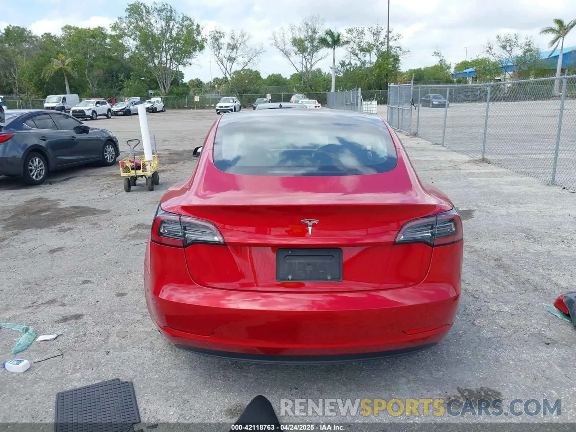15 Фотография поврежденного автомобиля 5YJ3E1EAXNF288351 TESLA MODEL 3 2022
