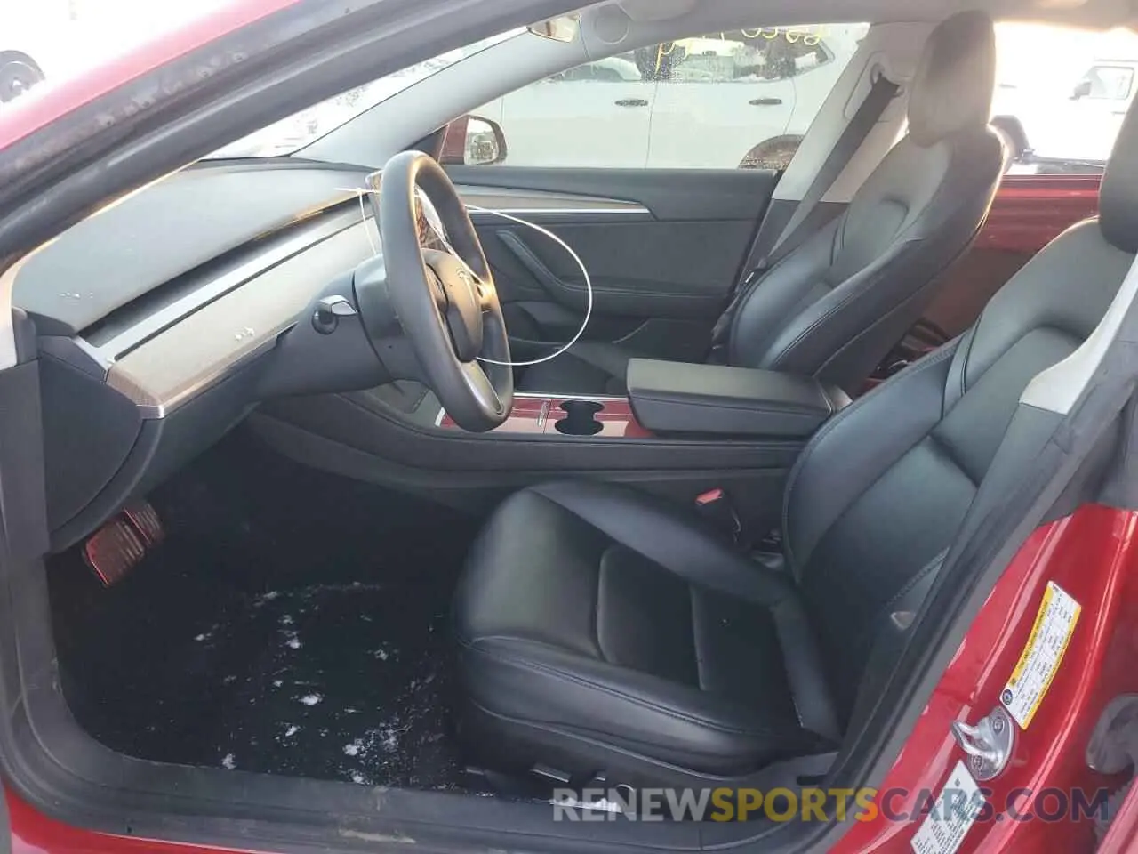 7 Photograph of a damaged car 5YJ3E1EAXNF288365 TESLA MODEL 3 2022